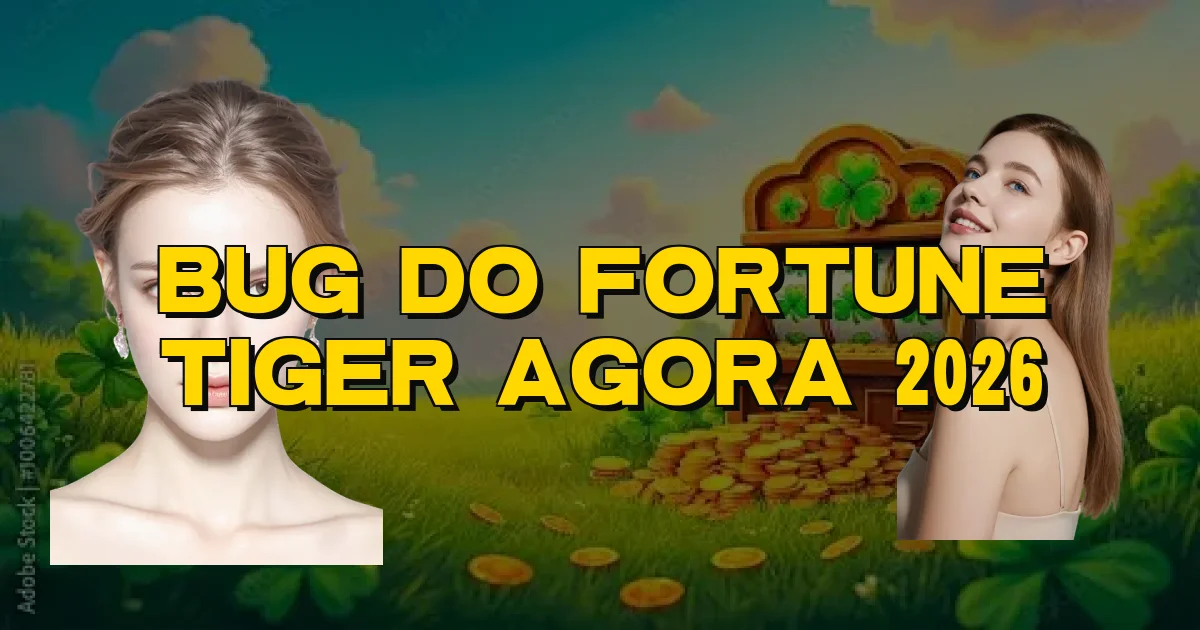 Bug Do Fortune Tiger Agora 2026 Oficial